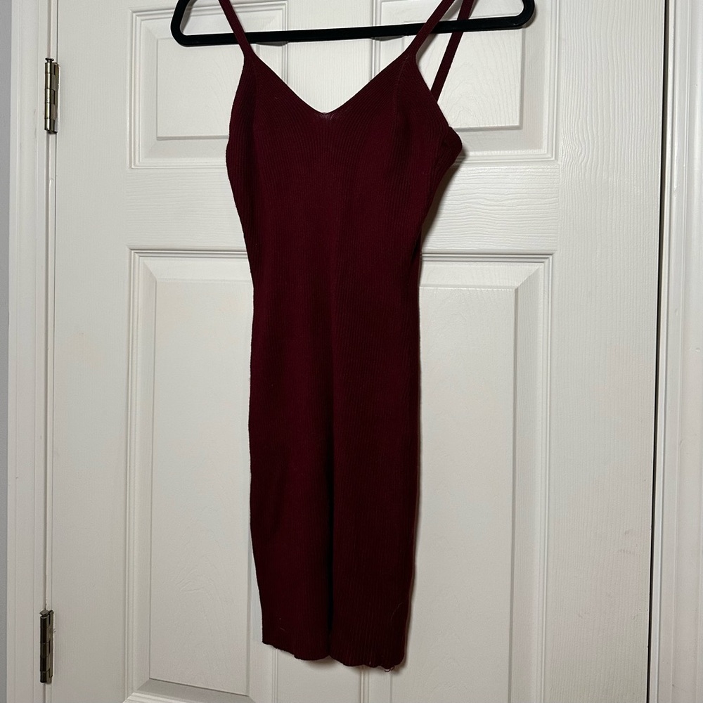 knit bodycon dress